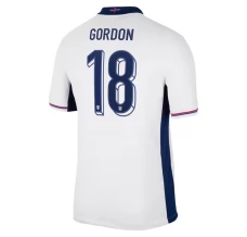 Maillot de Foot Euro 2024 Angleterre Gordon 18 Tenue Domicile