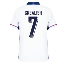 Maillot de Foot Euro 2024 Angleterre Grealish 7 Tenue Domicile