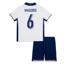Maillot de Foot Euro 2024 Angleterre Maguire 6 Enfant Tenue Domicile
