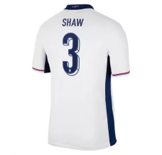 Maillot de Foot Euro 2024 Angleterre Shaw 3 Tenue Domicile