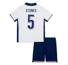 Maillot de Foot Euro 2024 Angleterre Stones 5 Enfant Tenue Domicile