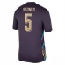 Maillot de Foot Euro 2024 Angleterre Stones 5 Tenue Extérieur