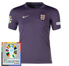 Maillot de Foot Euro 2024 Angleterre Tenue Extérieur Patch