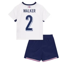 Maillot de Foot Euro 2024 Angleterre Walker 2 Enfant Tenue Domicile