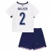 Maillot de Foot Euro 2024 Angleterre Walker 2 Enfant Tenue Domicile