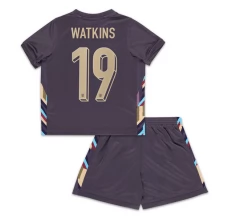 Maillot de Foot Euro 2024 Angleterre Watkins 19 Enfant Tenue Extérieur