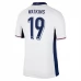 Maillot de Foot Euro 2024 Angleterre Watkins 19 Tenue Domicile
