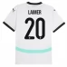 Maillot de Foot Euro 2024 Autriche Laimer 20 Tenue Extérieur