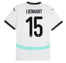 Maillot de Foot Euro 2024 Autriche Lienhart 15 Tenue Extérieur