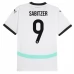 Maillot de Foot Euro 2024 Autriche Sabitzer 9 Tenue Extérieur