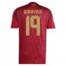 Maillot de Foot Euro 2024 Belgique Bakayoko 19 Tenue Domicile