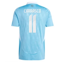 Maillot de Foot Euro 2024 Belgique Carrasco 11 Tenue Extérieur