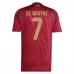 Maillot de Foot Euro 2024 Belgique De Bruyne 7 Tenue Domicile
