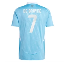 Maillot de Foot Euro 2024 Belgique De Bruyne 7 Tenue Extérieur Maillot de Foot Euro 2024 Belgique De Bruyne 7 Tenue Extérieur