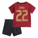 Maillot de Foot Euro 2024 Belgique Doku 22 Enfant Tenue Domicile