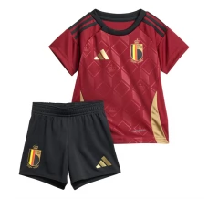 Maillot de Foot Euro 2024 Belgique Enfant Tenue Domicile