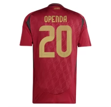 Maillot de Foot Euro 2024 Belgique Openda 20 Tenue Domicile