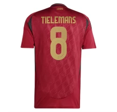 Maillot de Foot Euro 2024 Belgique Tielemans 8 Tenue Domicile