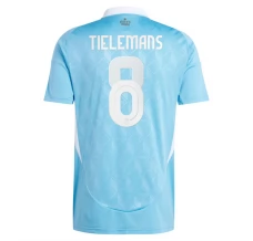 Maillot de Foot Euro 2024 Belgique Tielemans 8 Tenue Extérieur