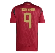 Maillot de Foot Euro 2024 Belgique Trossard 9 Tenue Domicile