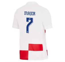 Maillot de Foot Euro 2024 Croatie Majer 7 Tenue Domicile