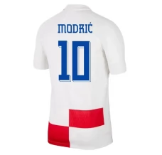 Maillot de Foot Euro 2024 Croatie Modrić 10 Tenue Domicile
