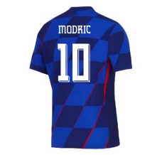 Maillot de Foot Euro 2024 Croatie Modrić 10 Tenue Extérieur