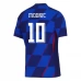 Maillot de Foot Euro 2024 Croatie Modrić 10 Tenue Extérieur