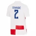 Maillot de Foot Euro 2024 Croatie Stanišić 2 Tenue Domicile