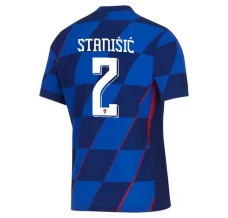 Maillot de Foot Euro 2024 Croatie Stanišić 2 Tenue Extérieur