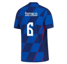 Maillot de Foot Euro 2024 Croatie Šutalo 6 Tenue Extérieur