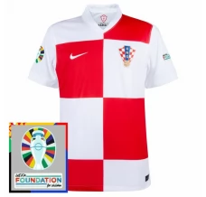 Maillot de Foot Euro 2024 Croatie Tenue Domicile Patch
