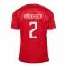 Maillot de Foot Euro 2024 Danemark Andersen 2 Tenue Domicile