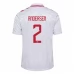 Maillot de Foot Euro 2024 Danemark Andersen 2 Tenue Extérieur