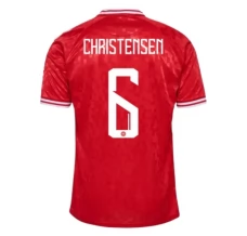 Maillot de Foot Euro 2024 Danemark Christensen 6 Tenue Domicile