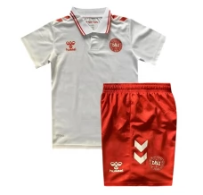 Maillot de Foot Euro 2024 Danemark Enfant Tenue Extérieur