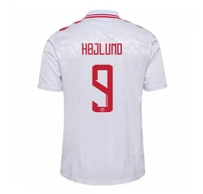 Maillot de Foot Euro 2024 Danemark Højlund 9 Tenue Extérieur