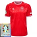 Maillot de Foot Euro 2024 Danemark Tenue Domicile Patch