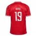 Maillot de Foot Euro 2024 Danemark Wind 19 Tenue Domicile
