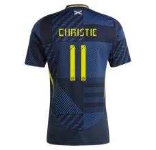 Maillot de Foot Euro 2024 Écosse Christie 11 Tenue Domicile