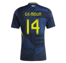 Maillot de Foot Euro 2024 Écosse Gilmour 14 Tenue Domicile