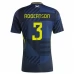 Maillot de Foot Euro 2024 Écosse Robertson 3 Tenue Domicile
