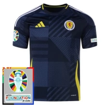 Maillot de Foot Euro 2024 Écosse Tenue Domicile Patch