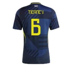 Maillot de Foot Euro 2024 Écosse Tierney 6 Tenue Domicile