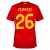 Maillot de Foot Euro 2024 Espagne Cubarsí 26 Tenue Domicile