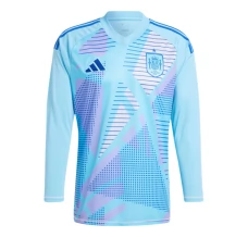 Maillot de Foot Euro 2024 Espagne Gardien Tenue Domicile Manche Longue