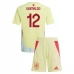 Maillot de Foot Euro 2024 Espagne Grimaldo 12 Enfant Tenue Extérieur
