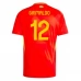 Maillot de Foot Euro 2024 Espagne Grimaldo 12 Tenue Domicile
