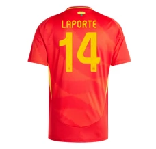 Maillot de Foot Euro 2024 Espagne Laporte 14 Tenue Domicile Maillot de Foot Euro 2024 Espagne Laporte 14 Tenue Domicile