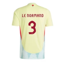 Maillot de Foot Euro 2024 Espagne Le Normand 3 Tenue Extérieur